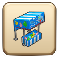 ヨーヨーつりの屋台