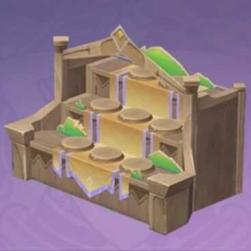 立派な棚-「祝福の森にて」の画像