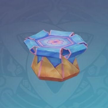 童話の模型-「ぴょんぴょんハスの葉」の画像