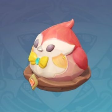 童話の模型-「癒しの鳥」の画像