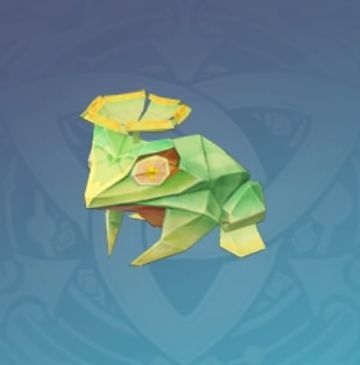 折り紙の模型-「ぴょんぴょんくん」の画像