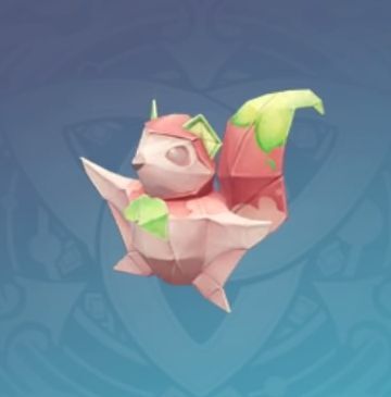 折り紙の模型-「ヒュウッ！」の画像