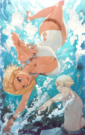 いざ、素潜り勝負!の画像