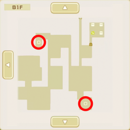 駆け出し者への火の試練2階層マップ2