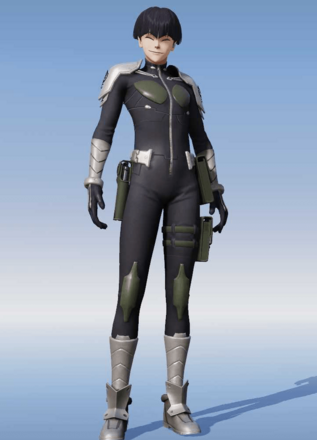 保科宗四郎：防衛隊スーツ画像