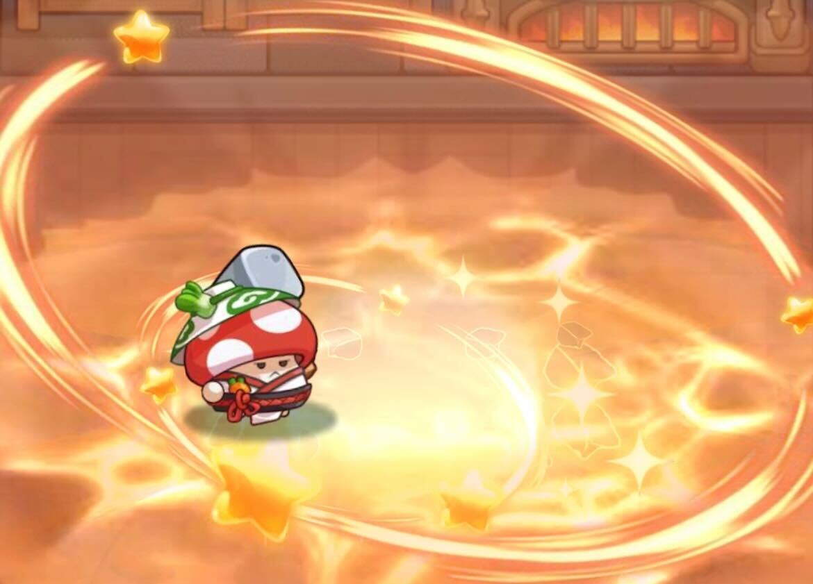 敵が多い時はフルスイングで一掃する