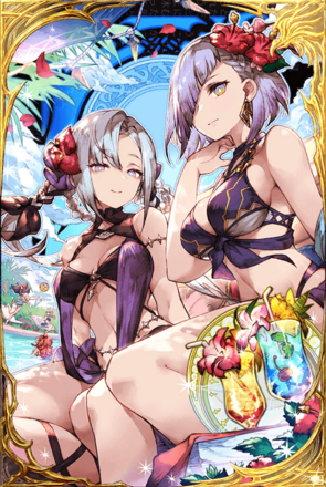 常夏の休息の画像