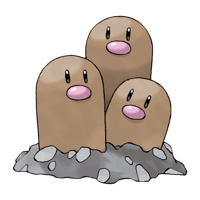 ダグトリオ画像