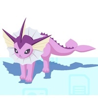 シャワーズのアイコン