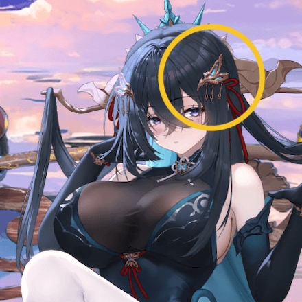 少女廻戦の青鳥のタップする場所