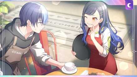 笑顔は標準装備で