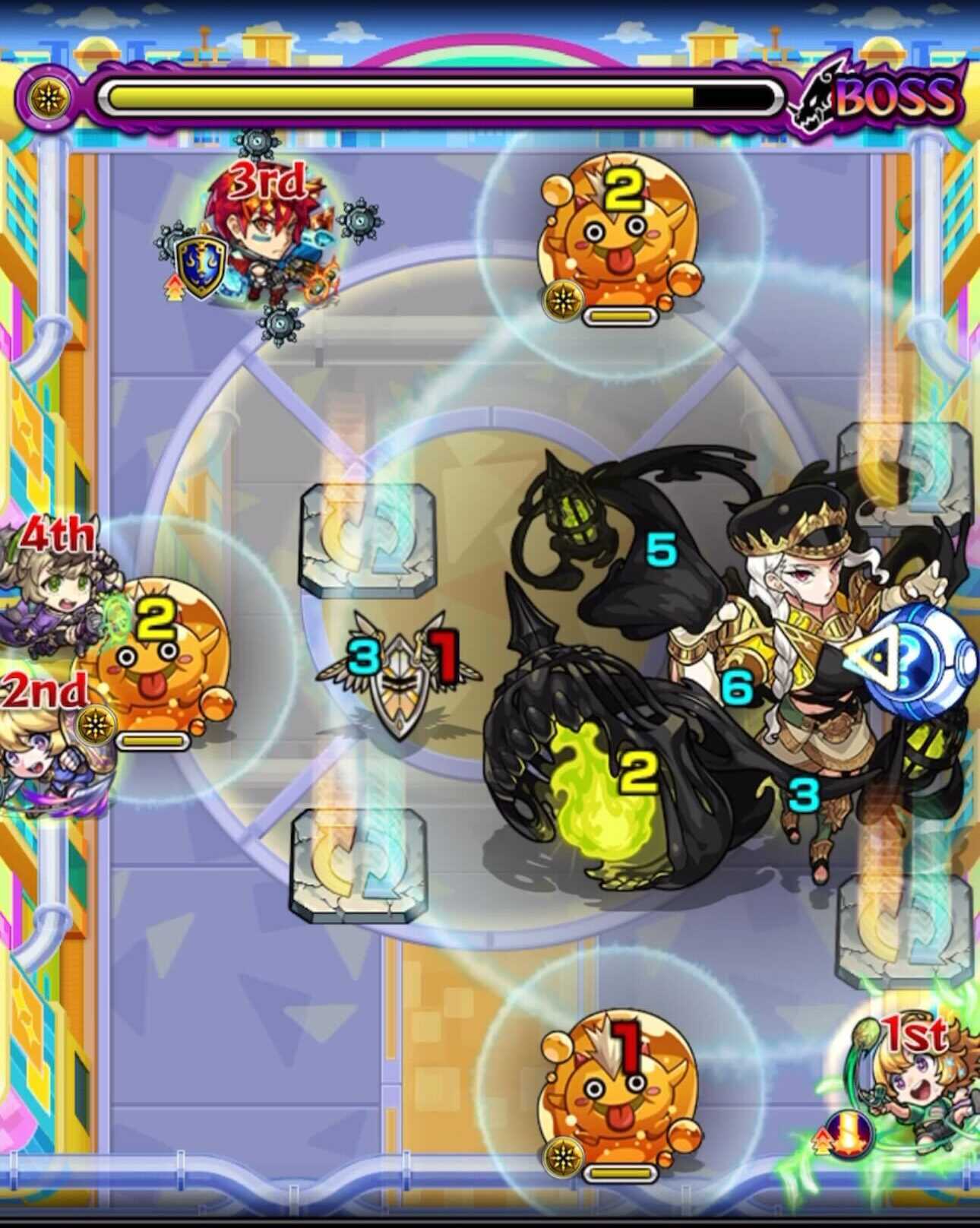 エレボス ステージ