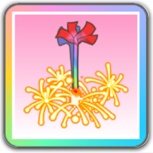 ぱちぱち線香花火の画像