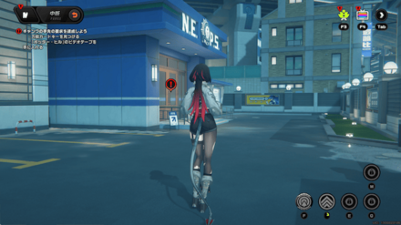 ルミナスクエアの分署に向かう