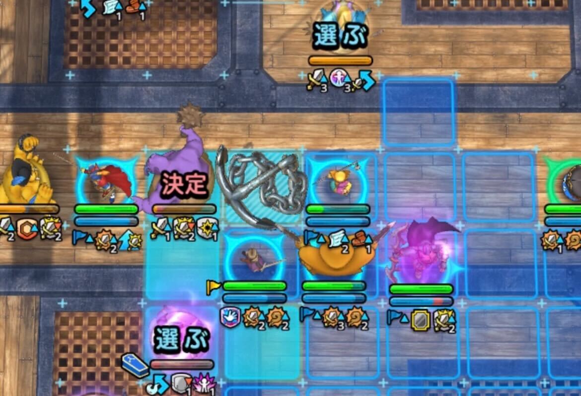 海賊トドマン以外を集中して攻撃する