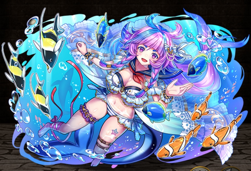 夏の海底魔術衣マナ