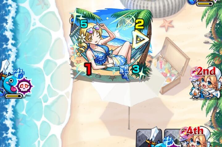 剣ザコにふれてから攻撃しよう