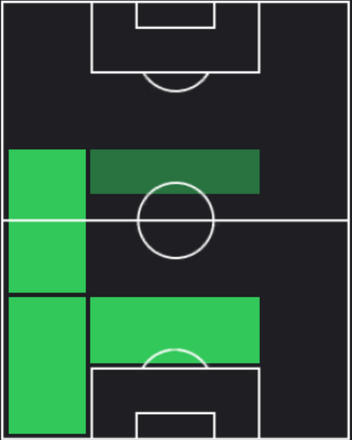 HPリカルド・ロドリゲス(08/19)の適性ポジション