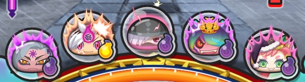 目的のキャラを編成する