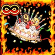 9thAnniversaryケーキ画像