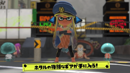 ホタルamiiboのギア