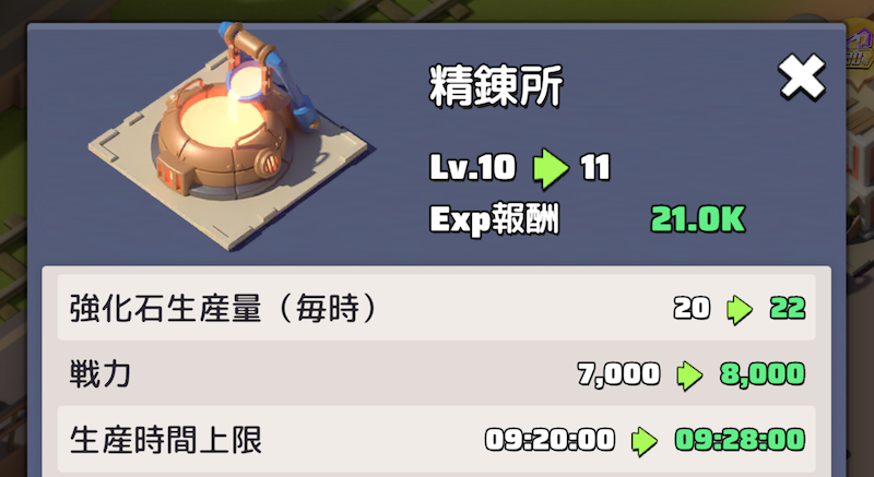 強化石を生産して〜