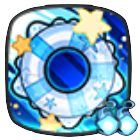 浮き輪投げの画像