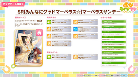 マーベラスサンデースキル