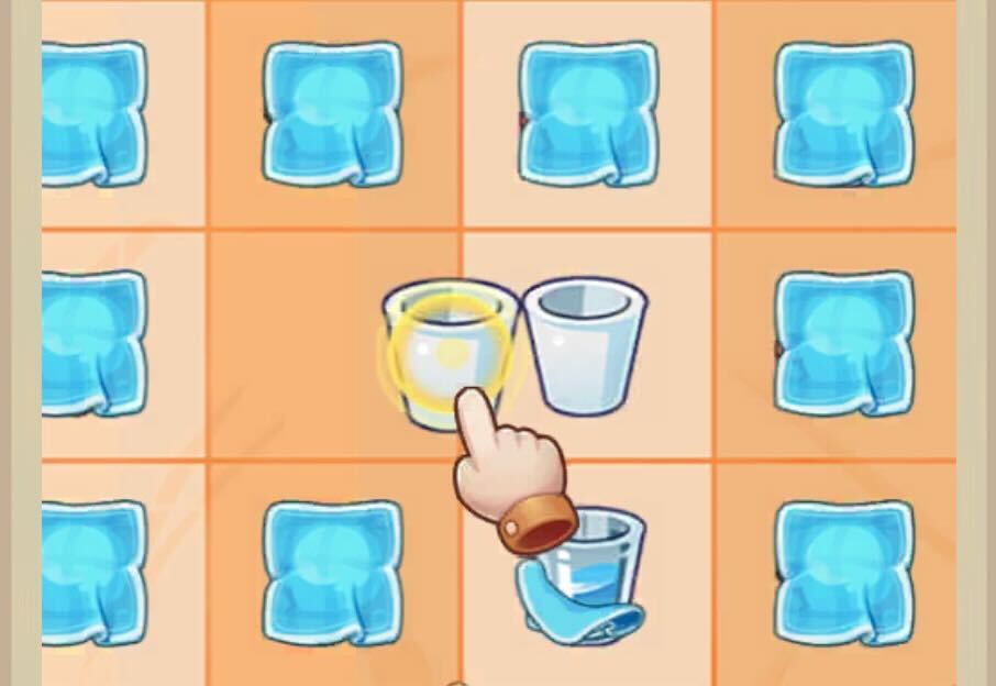 同じアイテム同士をドラッグして合成する