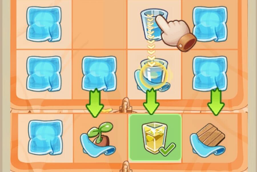 隠れたマスを解放し合成できるマスを増やす