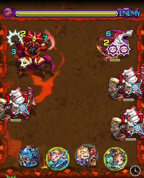 フカヒレ皇帝のステージ1攻略