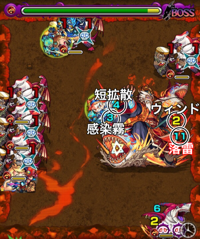 フカヒレ皇帝のボス2攻略