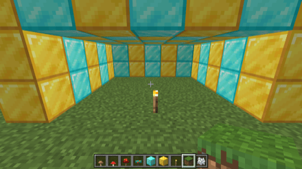 たいまつを置く