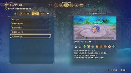 宝石谷のオコロの情報