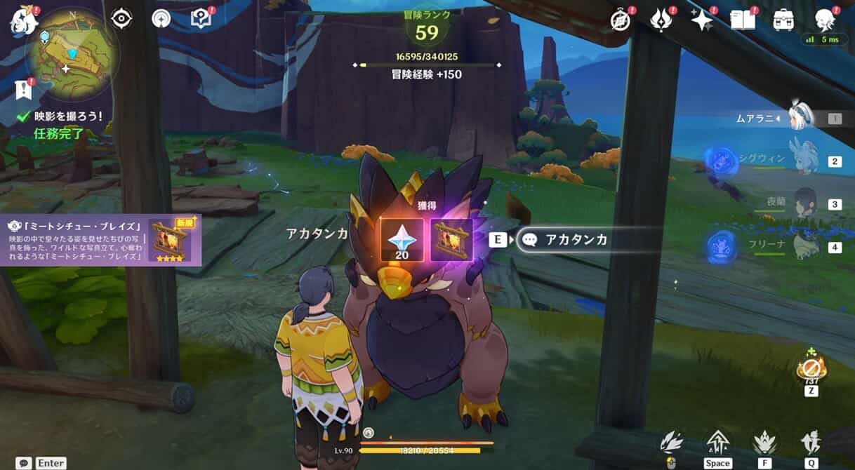 映影を撮ろう！