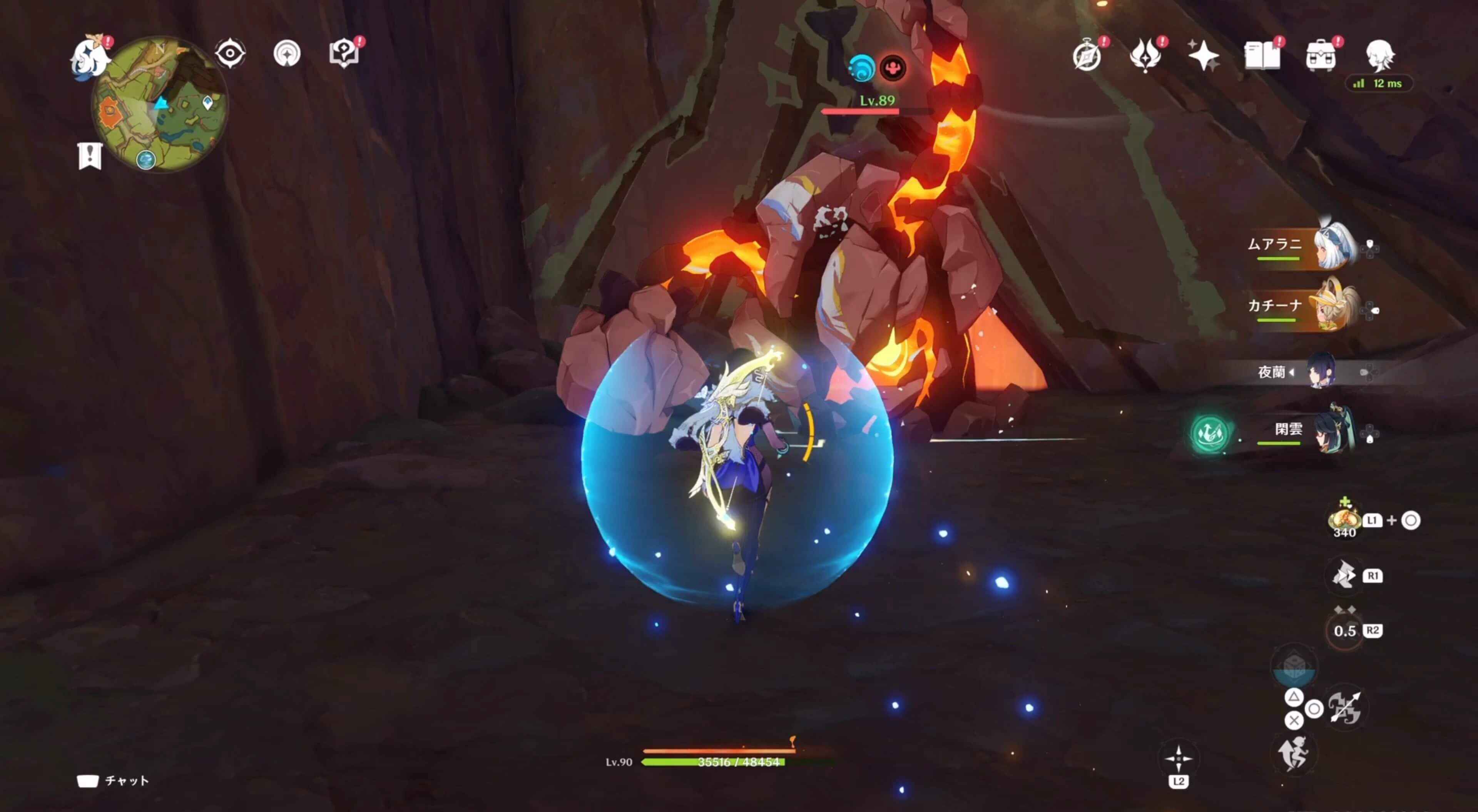 ラクガキの描かれた石の場所①