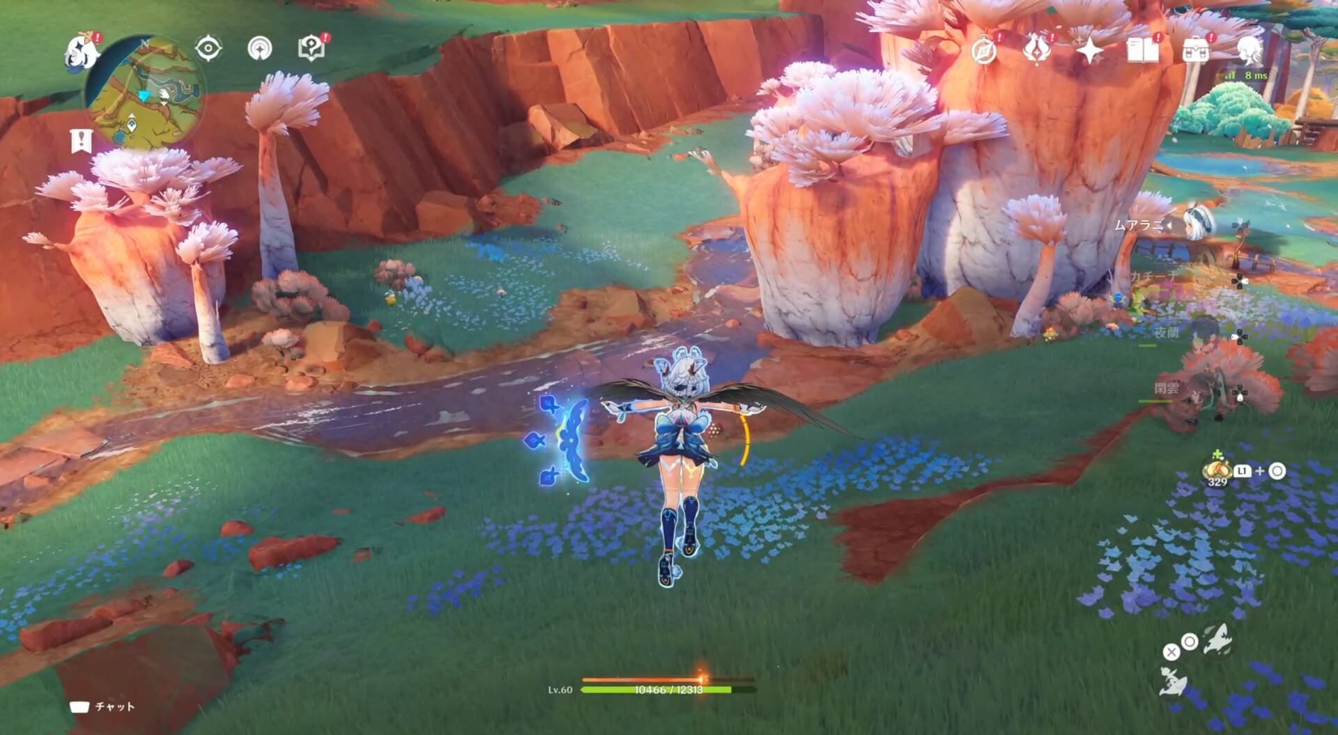 イチカウイピリの庇護の出現場所