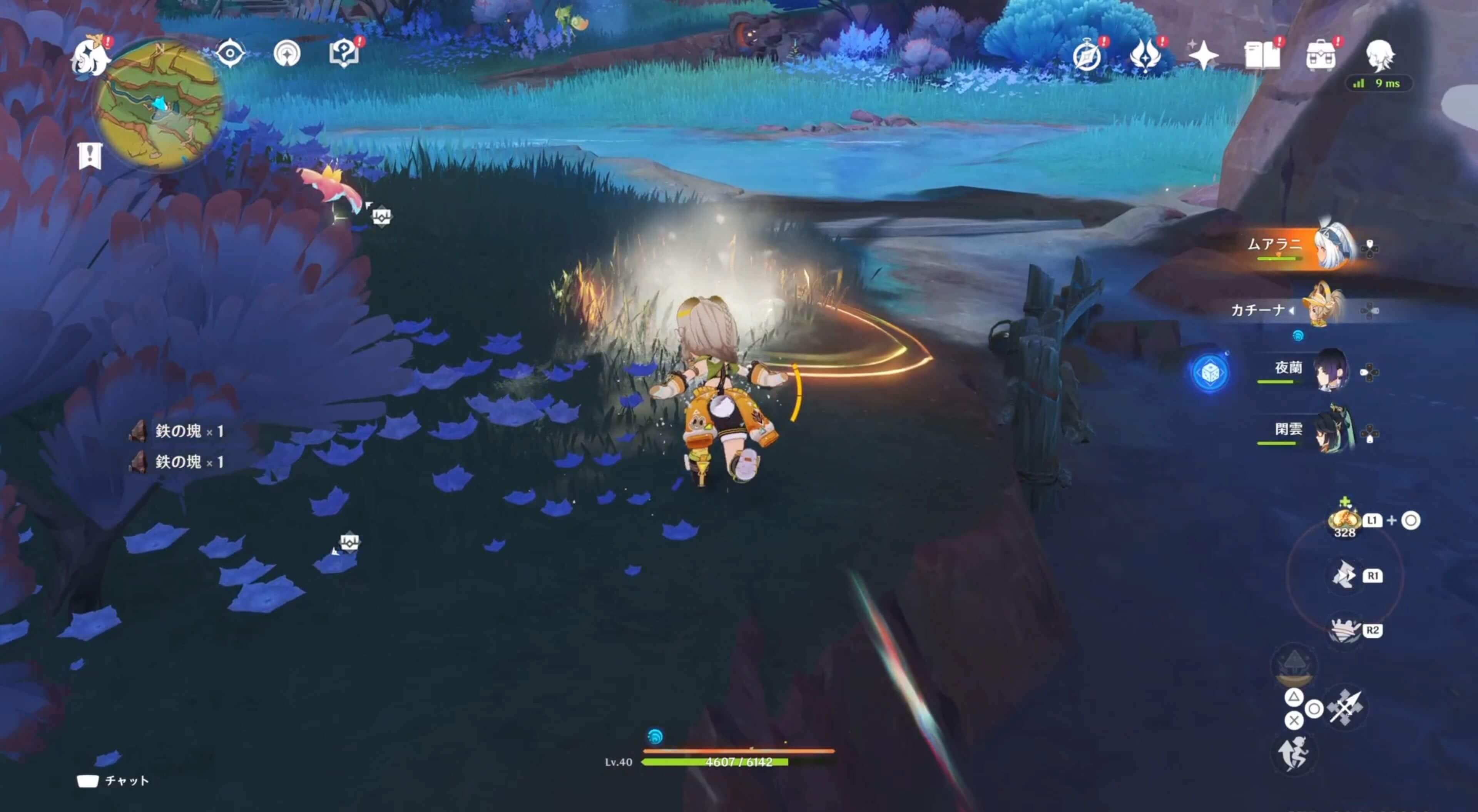 イチカウイピリの庇護の出現場所