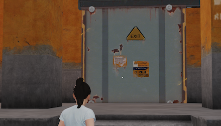 隠し部屋の入り口