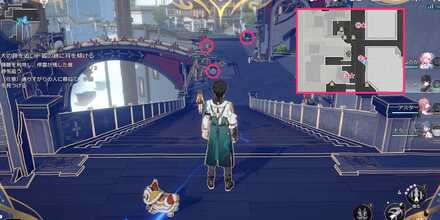 停雲の痕跡の場所