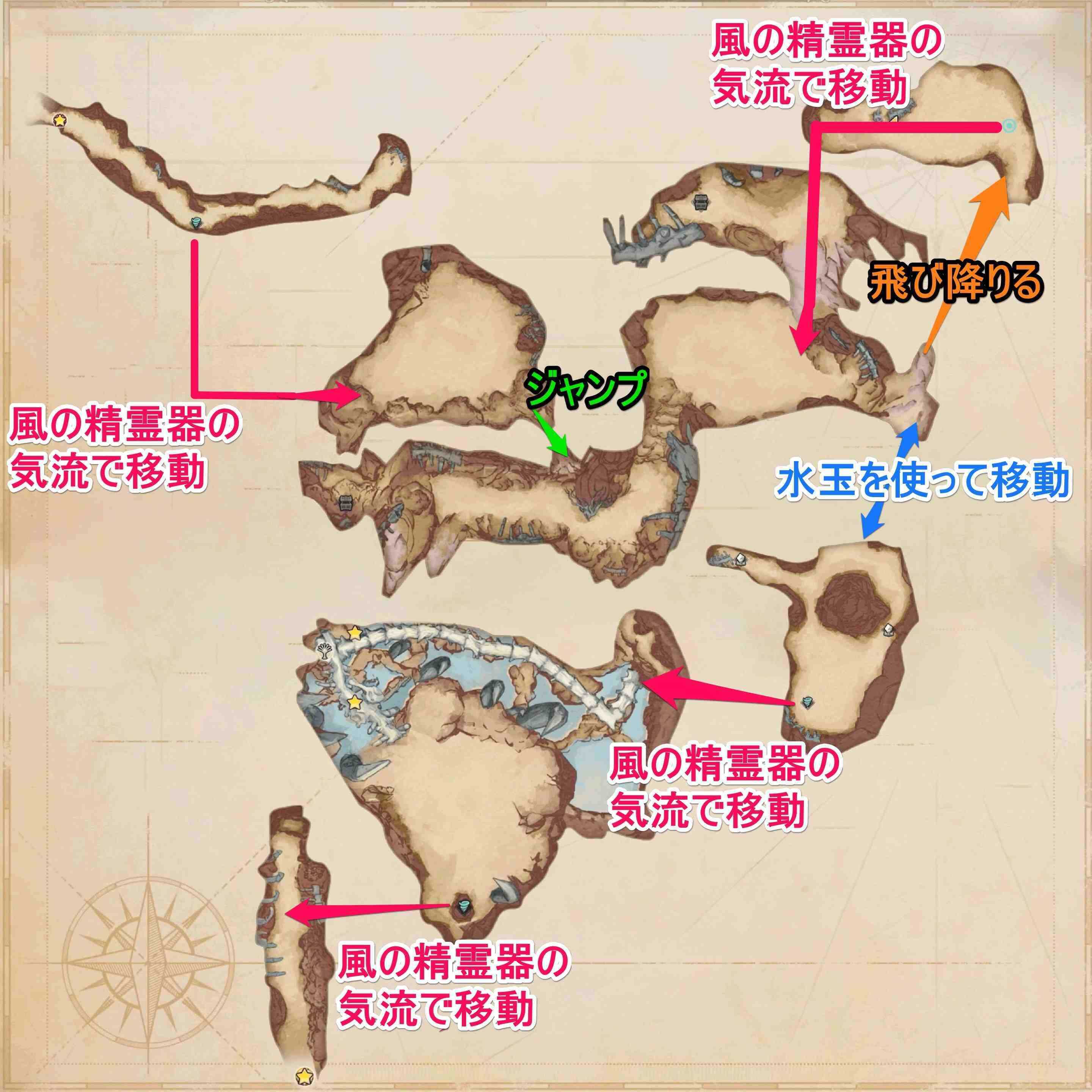 ドゥラ峡谷構造マップ画像
