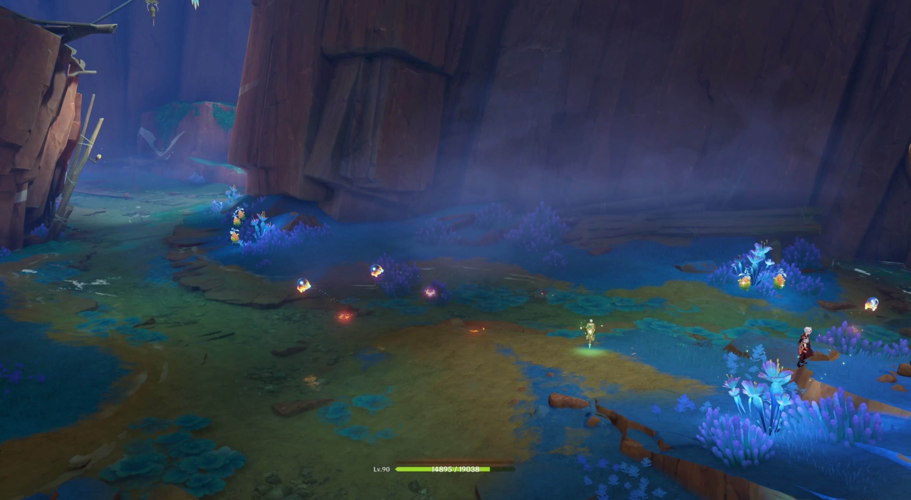 スピリット・ウォールの洞窟ギミック