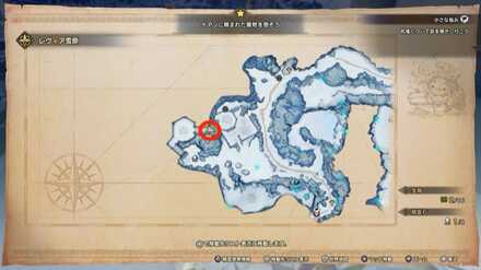 ミステ・レージバイスの宝箱マップ画像