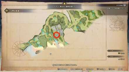 モトル・トワイリアンスの宝箱マップ画像