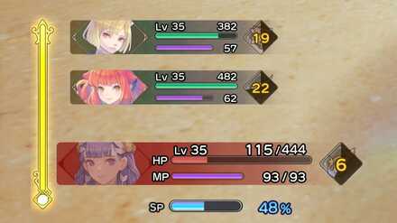 精霊器の攻撃でも溜まる