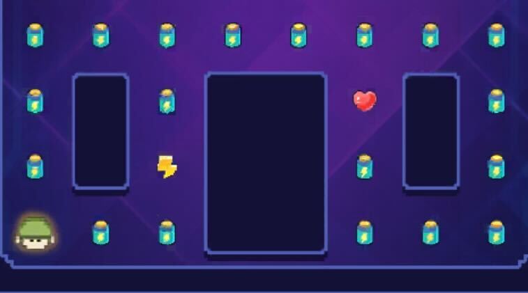 エナジーを全て収集するとクリア