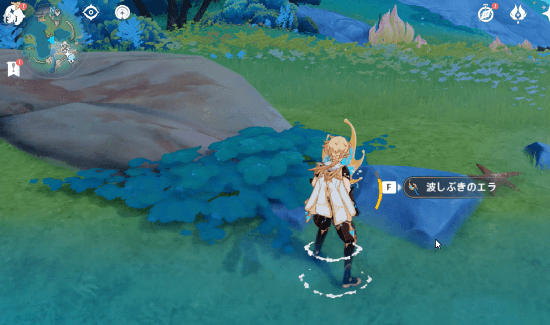 波しぶきのエラ