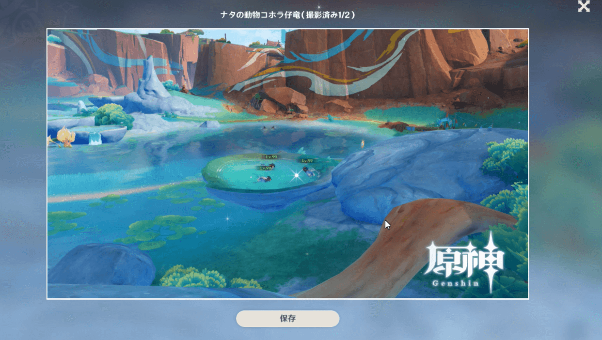 コホラ竜の撮影