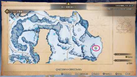 精霊の住処月・小（1）のマップ画像