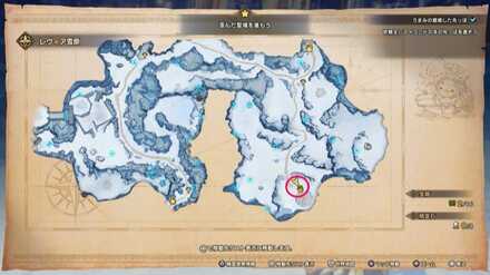 精霊の住処月・大のマップ画像